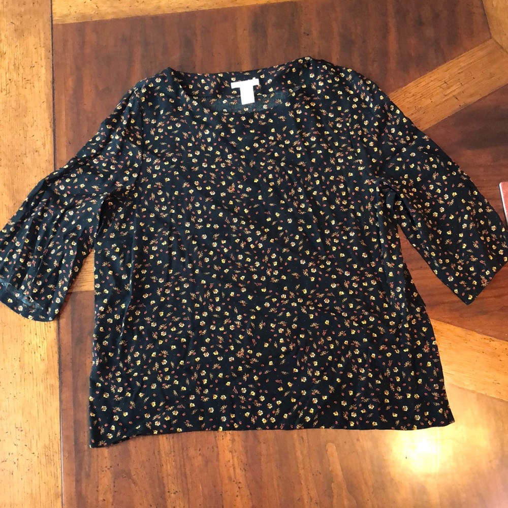 Floral Dress Shirt (H&M)